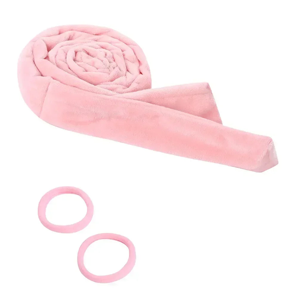 Heatless Curling Rod Headband Satin Bonnet Soft Hair Curler No Heat Hair Rollers Curlers Lazy Curls Sleeping Cap Styling Tools