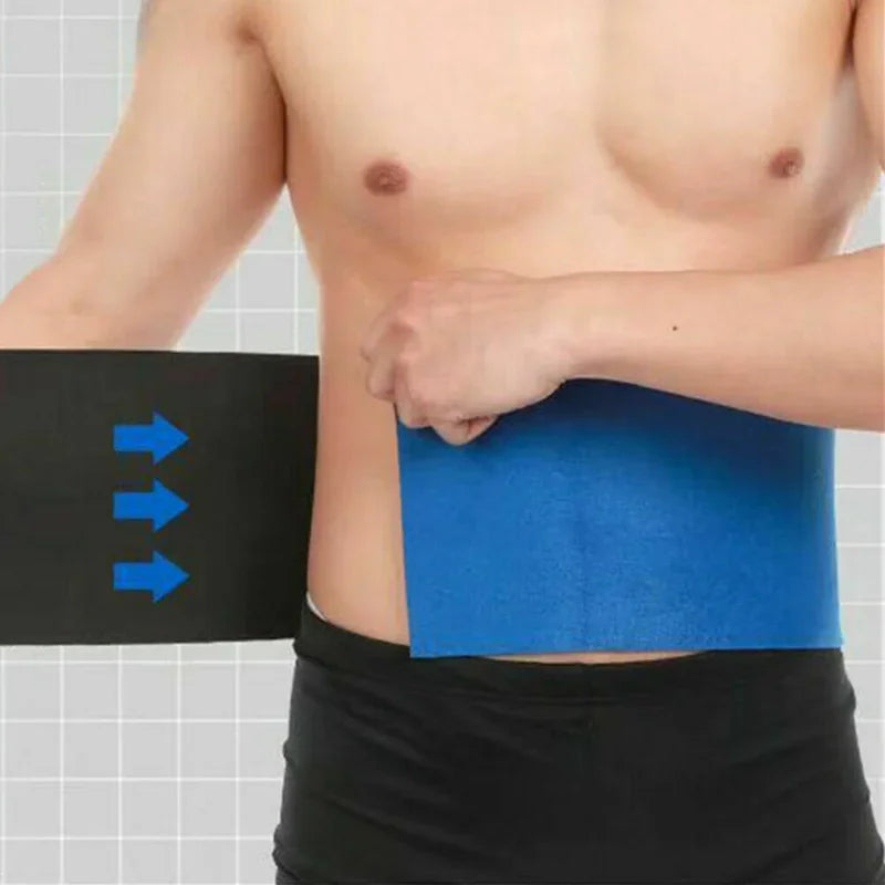 1PC Neoprene Waist Trimmer Sweat Fat Cellulite  Body Leg Slimming Shaper Exercise Wrap Belt Body Slimming Belt Waist Support