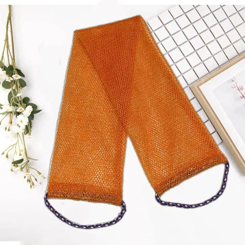 1Pcs African Net Sponge Exfoliating Body Net Scrubbing Wash Washcloth Bathing Sponge Shower Cleaning Tools