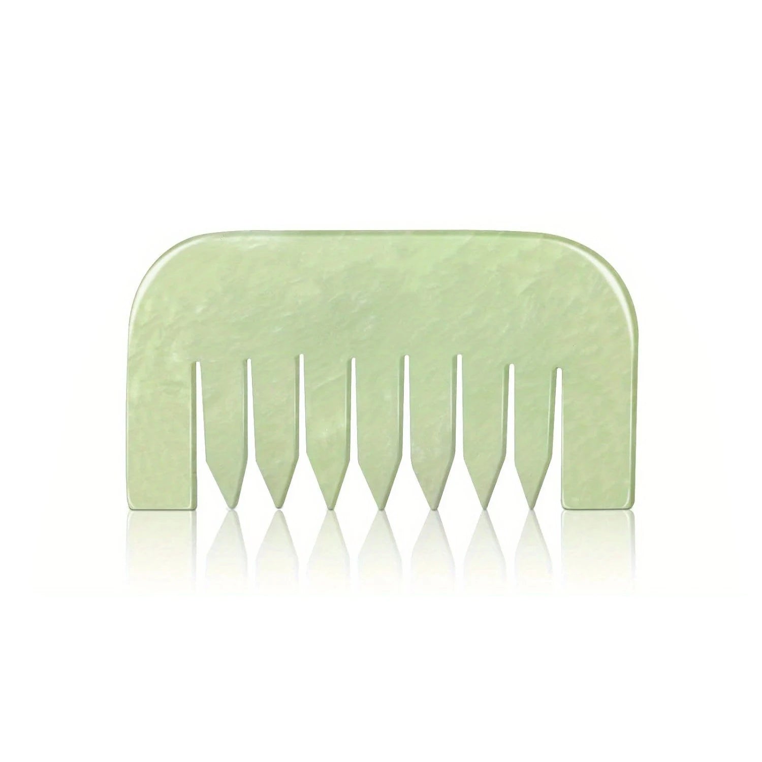 Jade Eye Face Mask Massager Cooling Sleep Eye Facial Mask & Comb Guasha Scraping Scalp Comb Facial Massage Tool SPA Beauty Tool