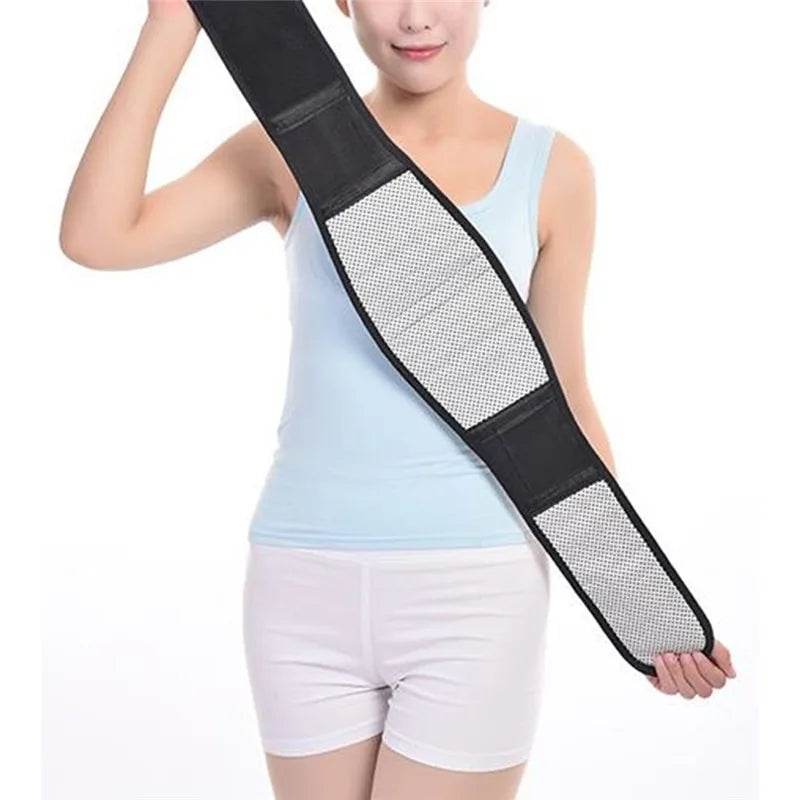 Adjustable Waist Self-heating belt protector Back Waist Support Belt Lumbar Brace Massage Band Health Care