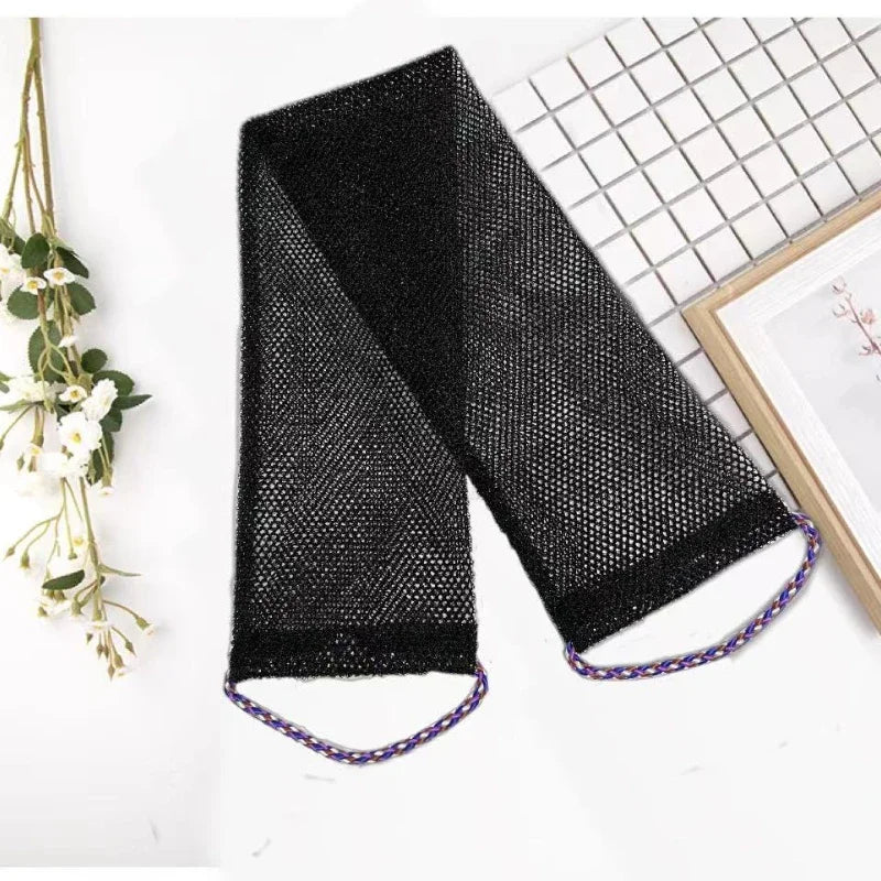 1Pcs African Net Sponge Exfoliating Body Net Scrubbing Wash Washcloth Bathing Sponge Shower Cleaning Tools