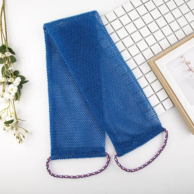 1Pcs African Net Sponge Exfoliating Body Net Scrubbing Wash Washcloth Bathing Sponge Shower Cleaning Tools