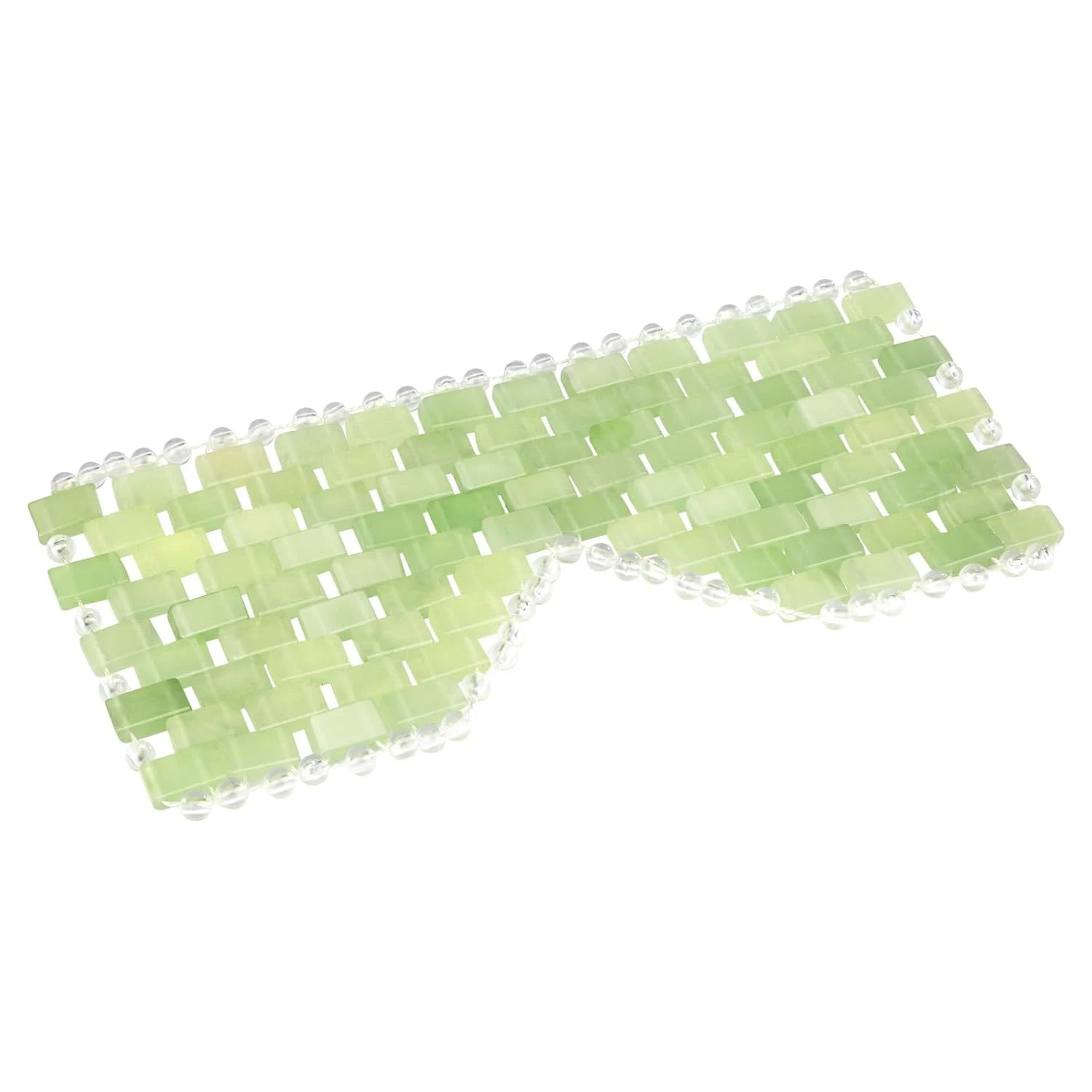 Jade Eye Face Mask Massager Cooling Sleep Eye Facial Mask & Comb Guasha Scraping Scalp Comb Facial Massage Tool SPA Beauty Tool